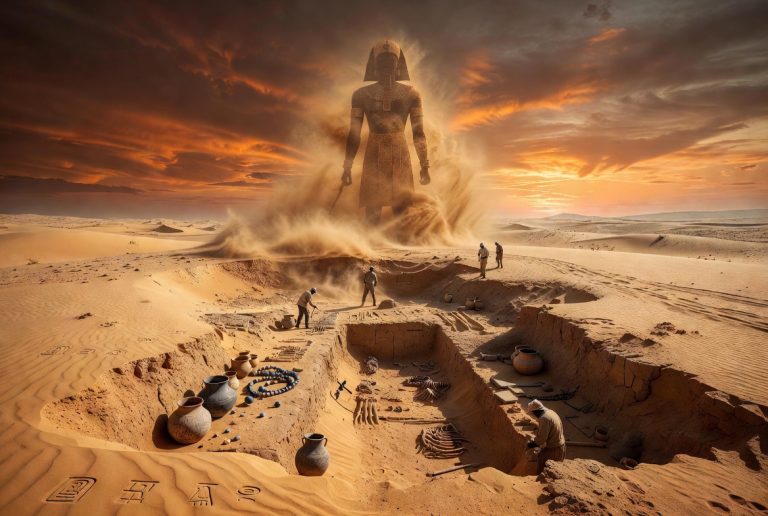 Archaeologists discover 4,000-year-old Kerma grave in Sudan’s Bayuda desert